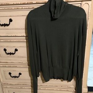 Vici Forest Green Knit Top